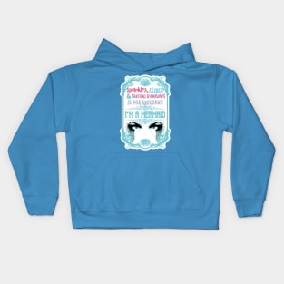 Rainbows Are For Unicorns Kids Hoodie